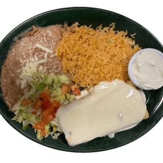 White Chimichanga