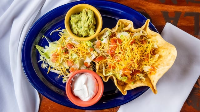 Traditional Taco Salad.