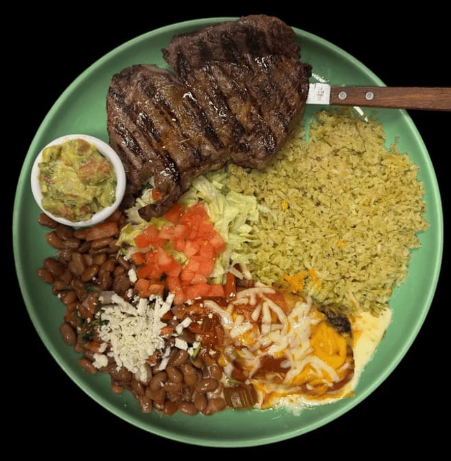 Steak Cancun.