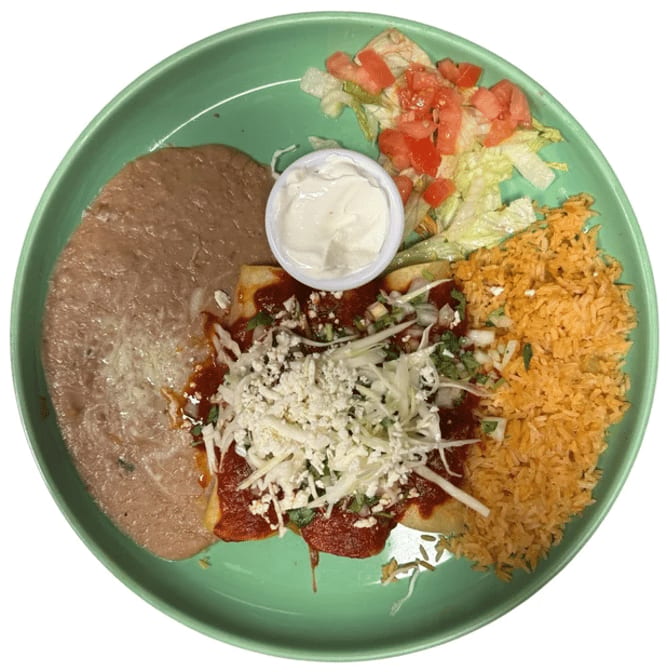Ranchera Enchiladas.