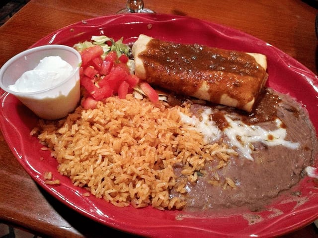 Casa Vallarta Chimichanga.