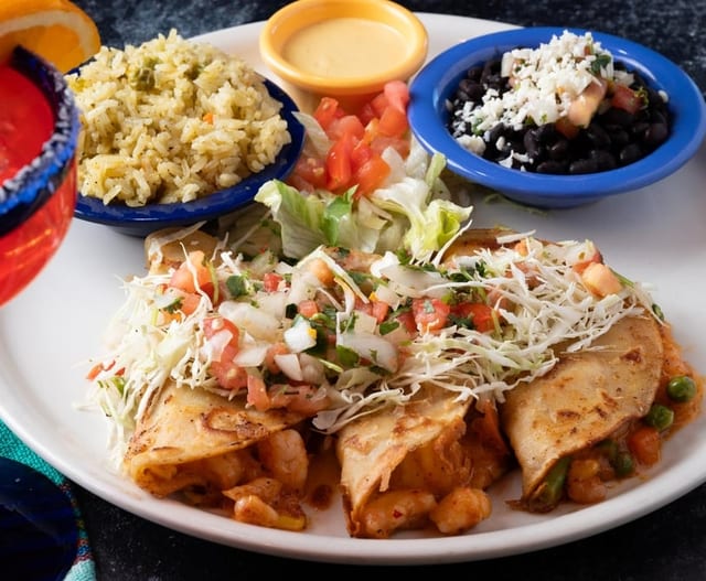 Fajita Tacos - Shrimp.