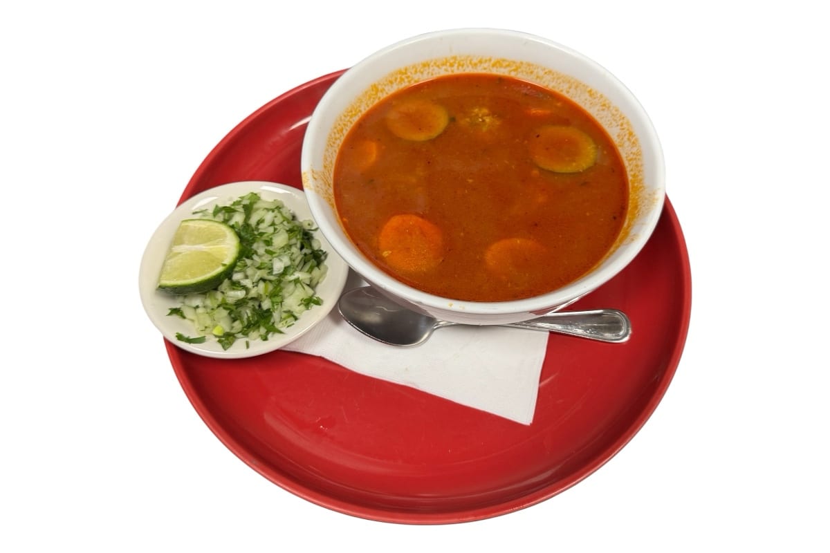 Sopa de Albóndigas.