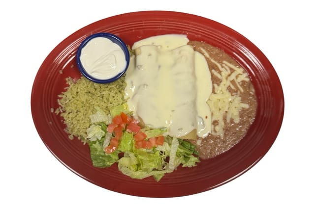 White Enchiladas.