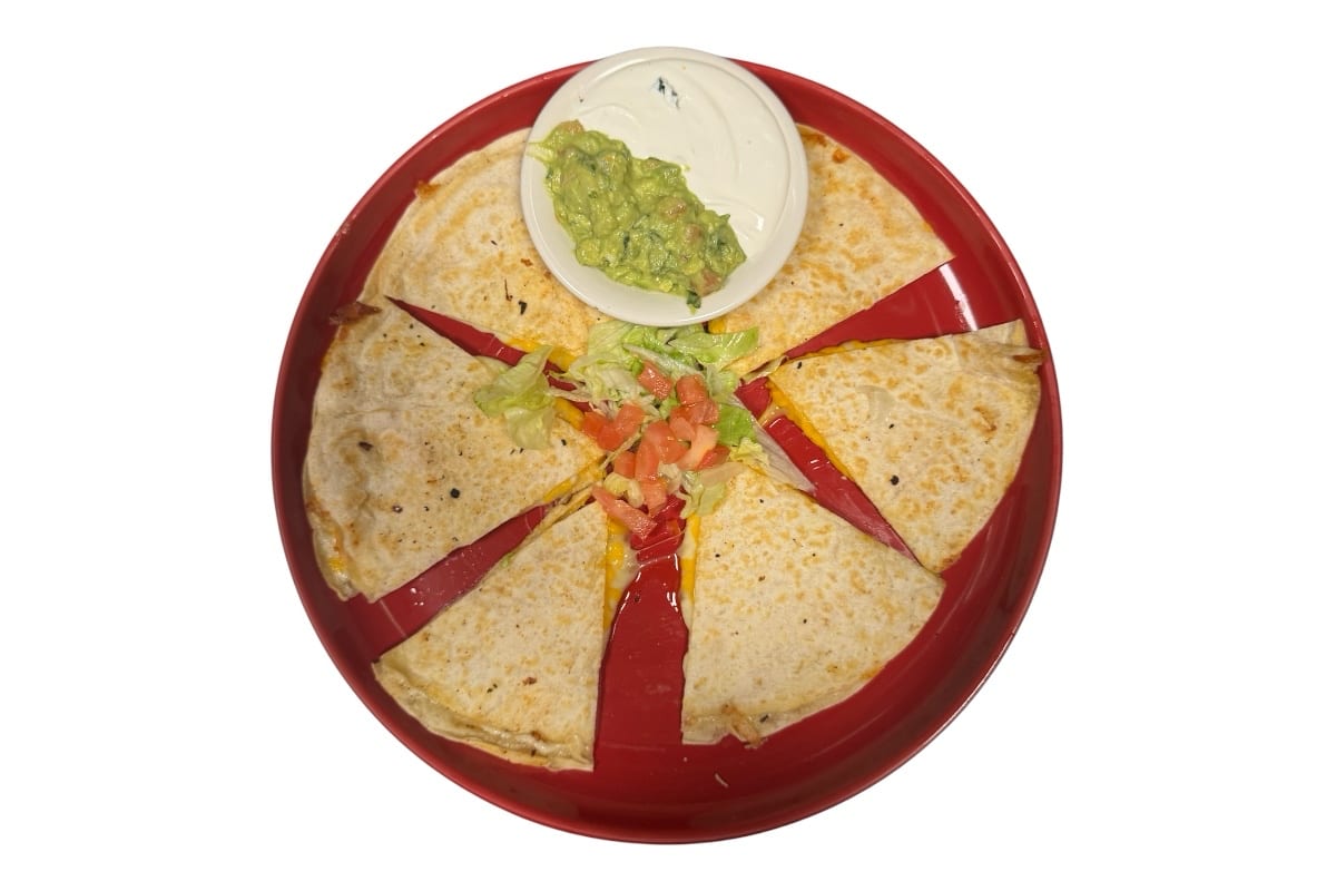 Cheese Quesadilla.