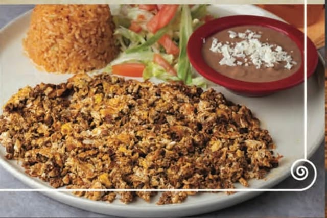 Huevos Con Chorizo.