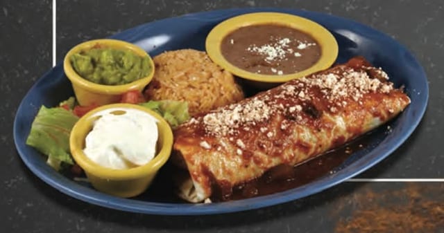 Burrito Fajita - Shrimp.